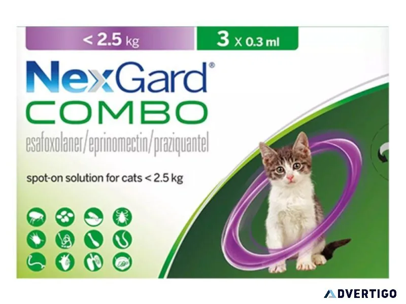 Buy Nexgard Combo for Cat at Lowest Price