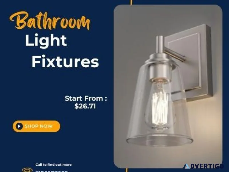 Transform Your Space with Contemporary Bathroom Light Fixtures