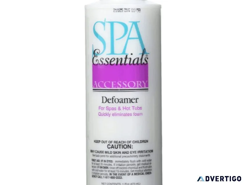 Spa Essentials 32424000 Defoamer for Spas and Hot Tubs 1-Pint