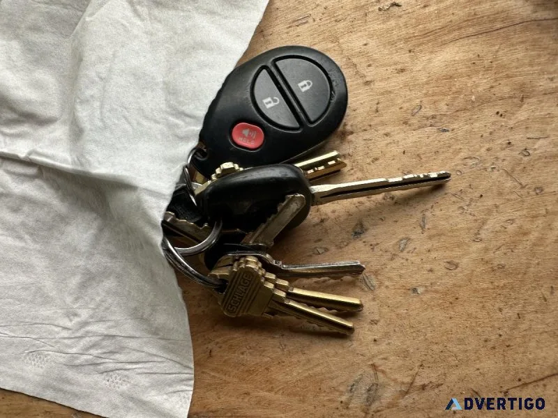 Car Keys and Fob Middle Keei Rd.