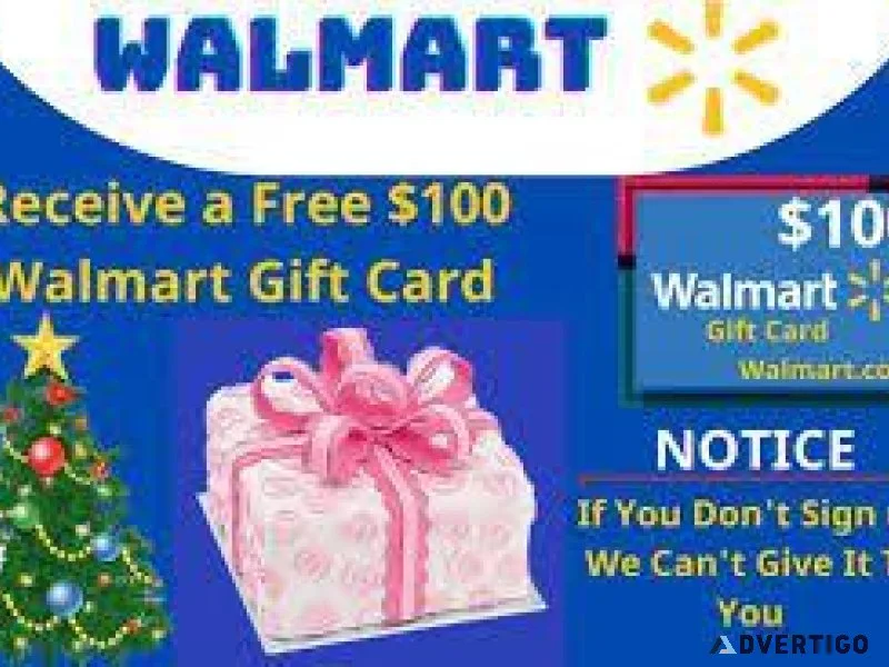 Walmart 100 gift card
