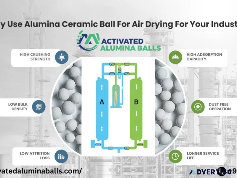 Inert alumina ceramic ball - catalyst support media