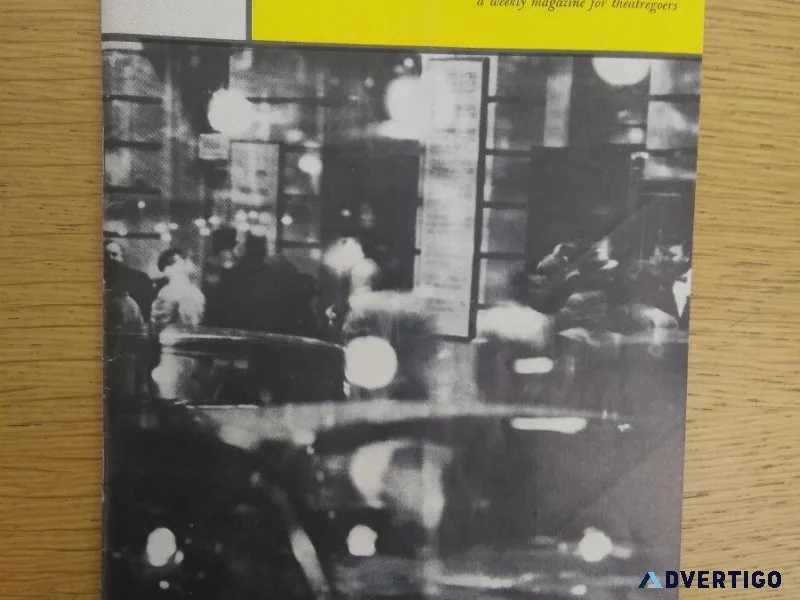 The Unsinkable Molly Brown Playbill (Nov 1960)