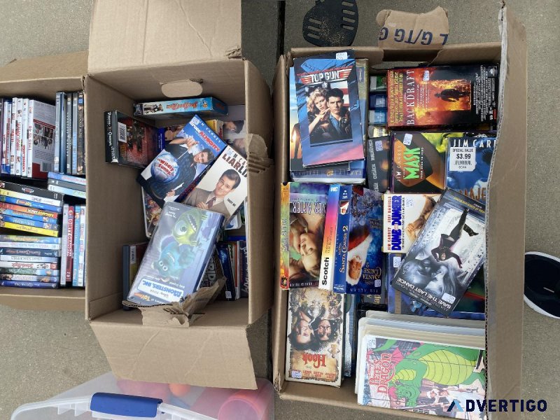 DVD&rsquos and VHS