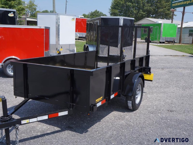 5 X 10 HIGHSIDE UTILITY TRAILER 2023