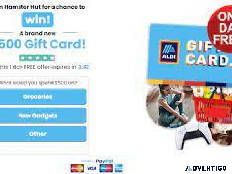 Free Claim Your Aldi 500 Voucher Now