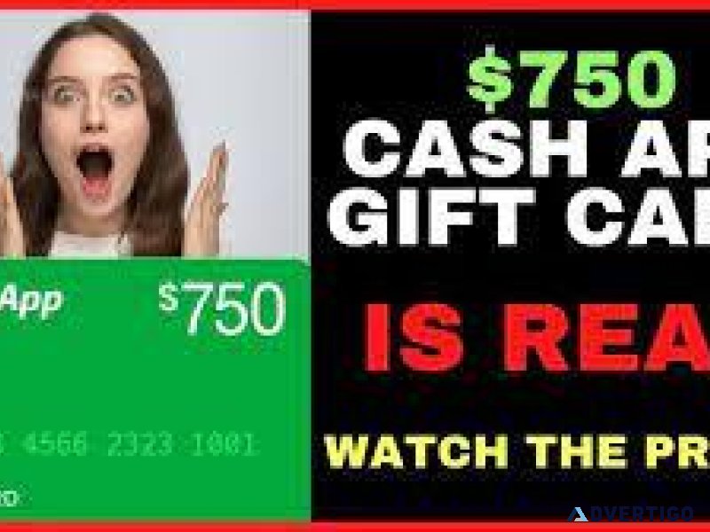 Get Free Cash app Reward 750