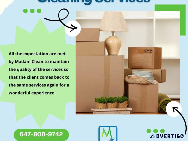 Move In and Move Out Cleaning