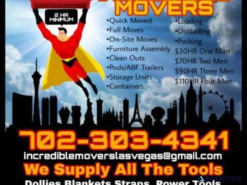 INCREDIBLE MOVERS