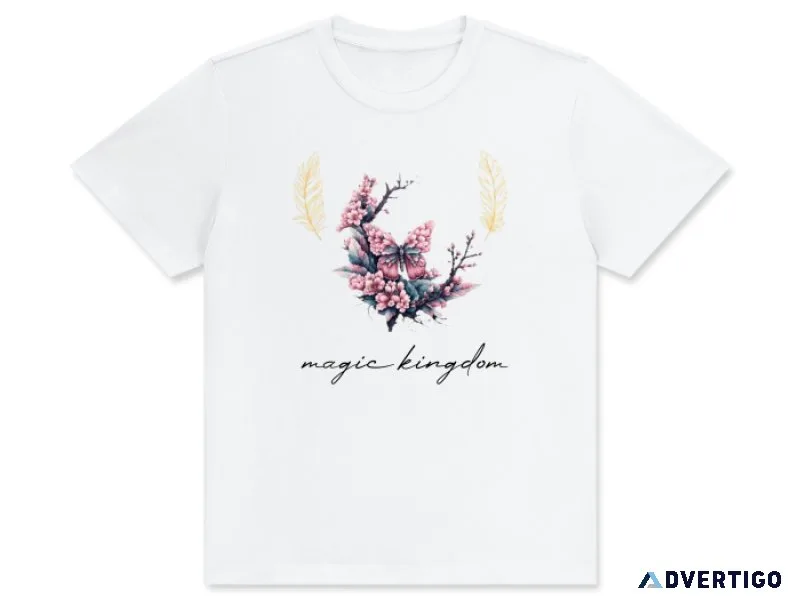 women magic kingdom butterfly t shirt