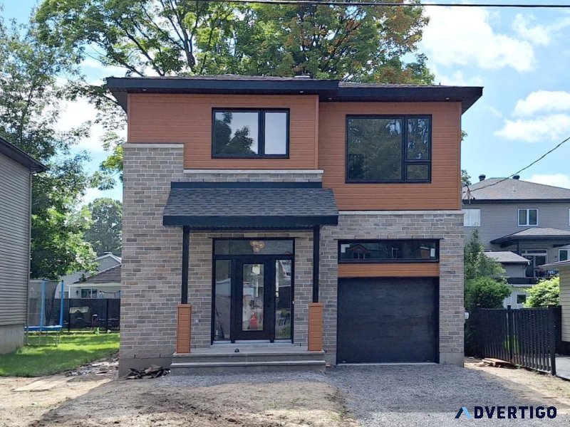 Magnificent new house for sale Laval-Ouest area