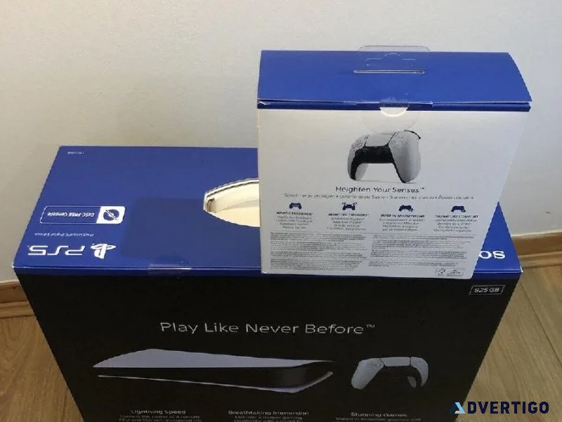 SONY PLAYSTATION 5 (PS5) DIGITAL CONSOLE  EXTRA CONTROLLER