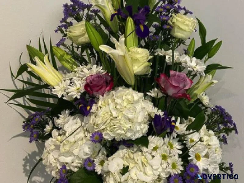 Violet Wonders  Flower Arrangement