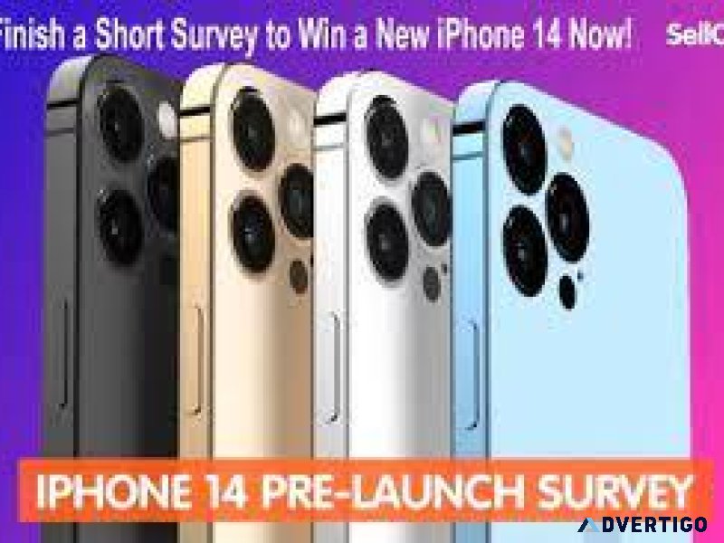 Finish a Short Survey to Win a New iPhone 14 Now