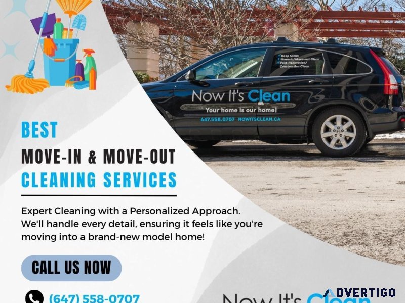 Toronto Move-In and Move-Out Cleaning Services
