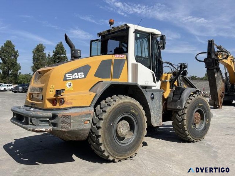 Used 2021 Liebherr L546 Wheel Loader for sale