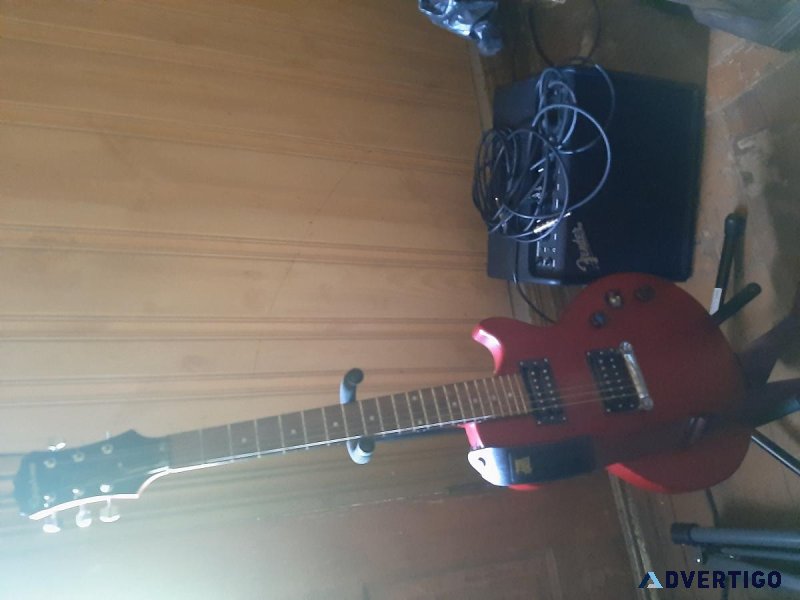 Epiphone Guitar and Amplifier