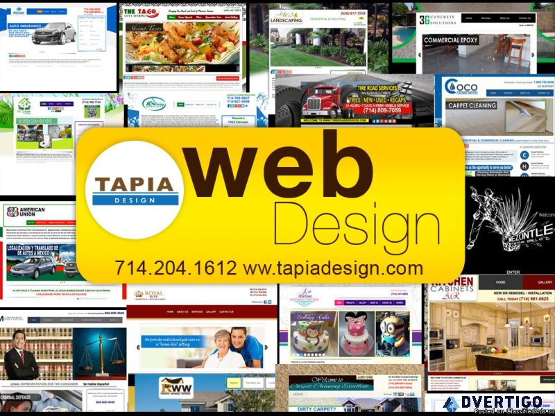 Website Design for new business call (714) 204-1612