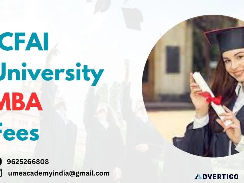 ICFAI University MBA Fees
