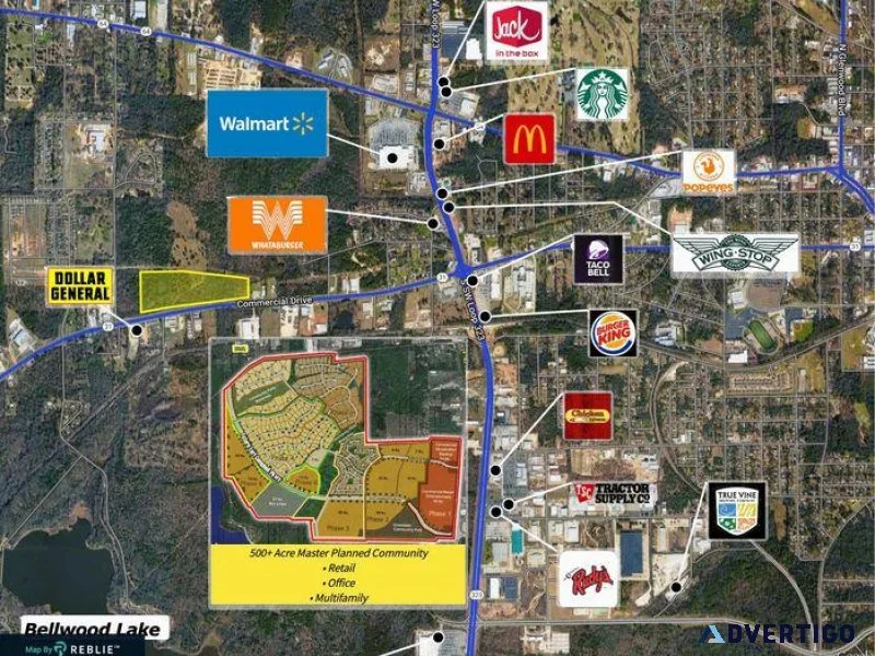 Commercial Real Estate Map Attracts Potential Buyers - Reblie