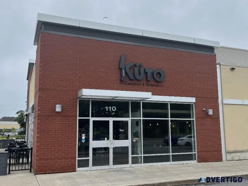 Restaurant Kuto tartare counter - Terrebonne