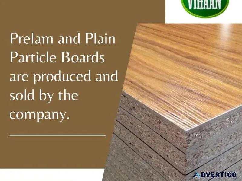 Bagasse particle board  Vihaan Particle