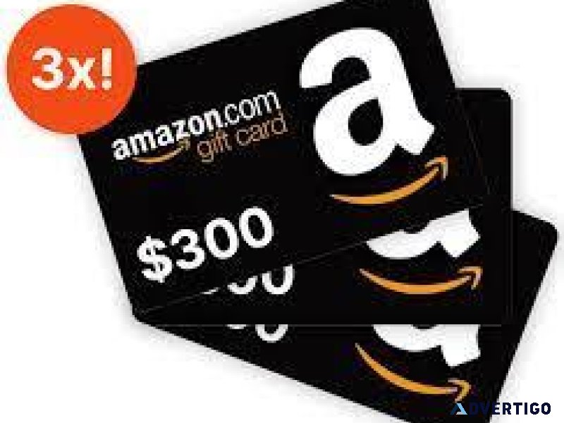 Enter Your Details to Win a 300 Amazon Gift Card Now