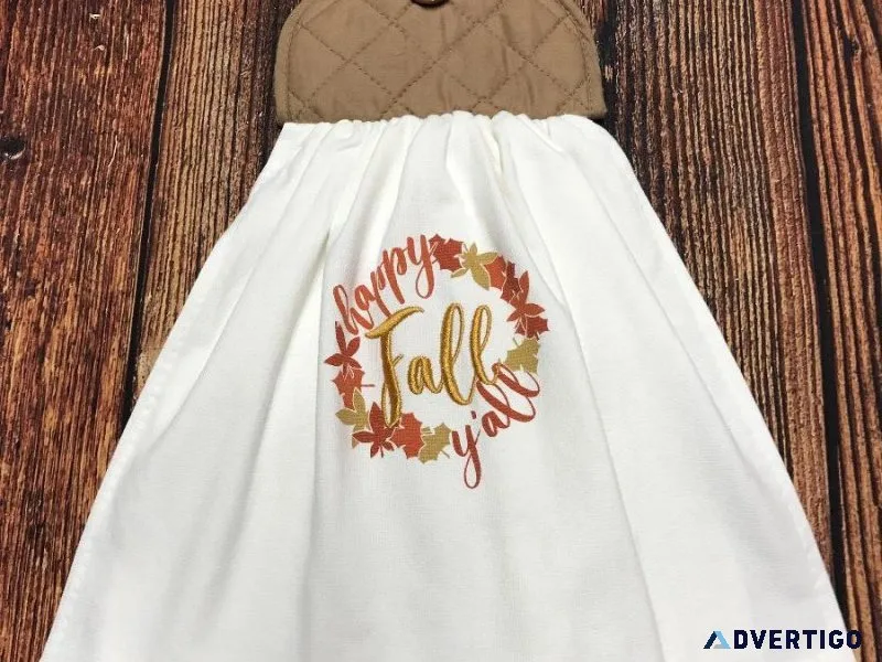 Happy Fall Y All Kitchen Towels