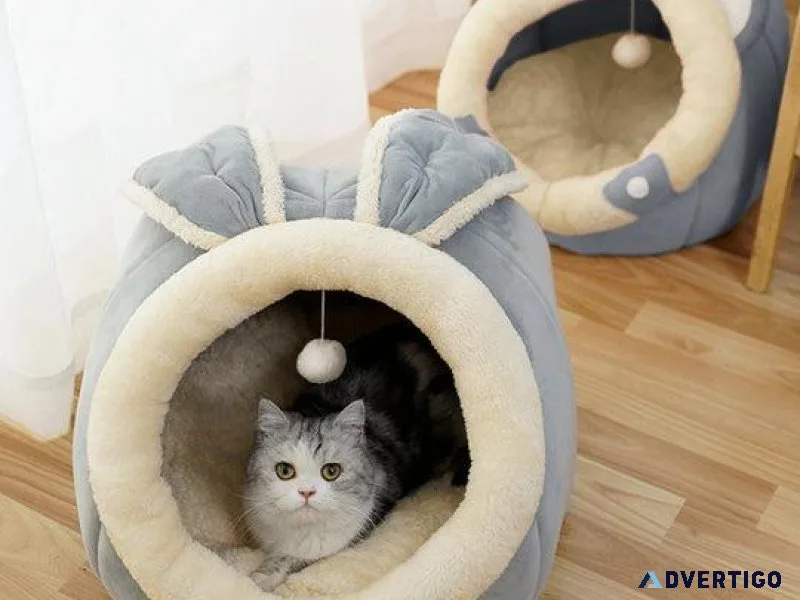 CAT HOUSE VILLA ENCLOSED BED