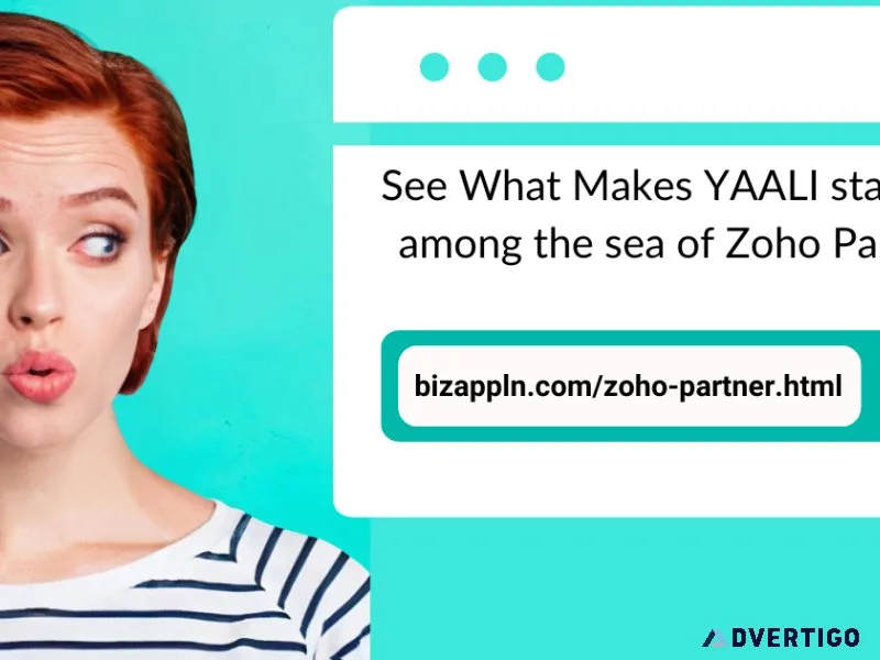 Trusted zoho partner in india-yaali