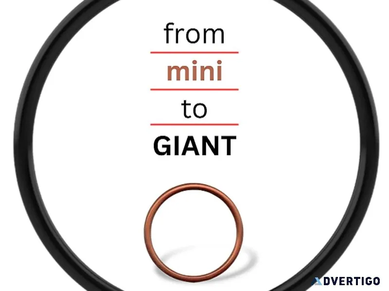 Industrial rubber o rings manufacturer