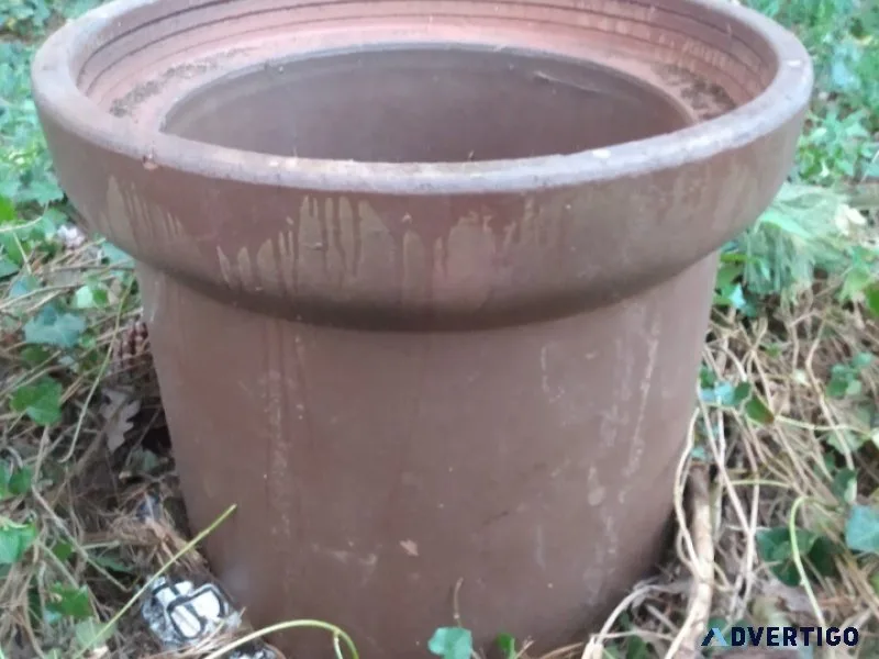 Terracotta pot or yard art