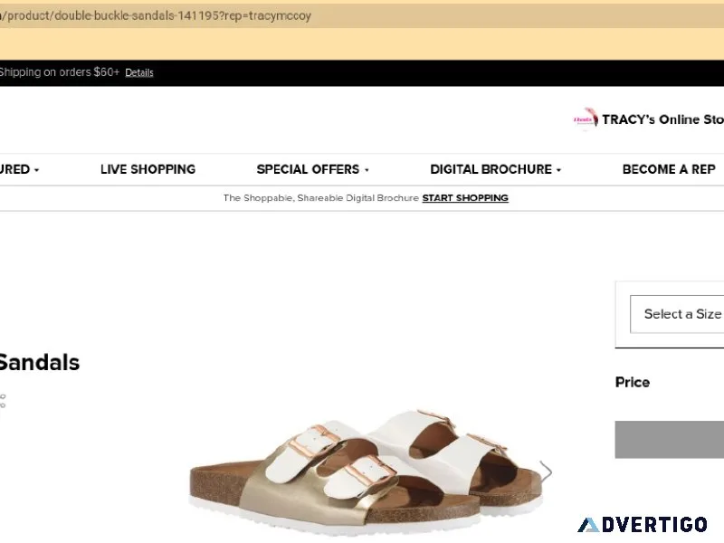 Double Buckle Sandals