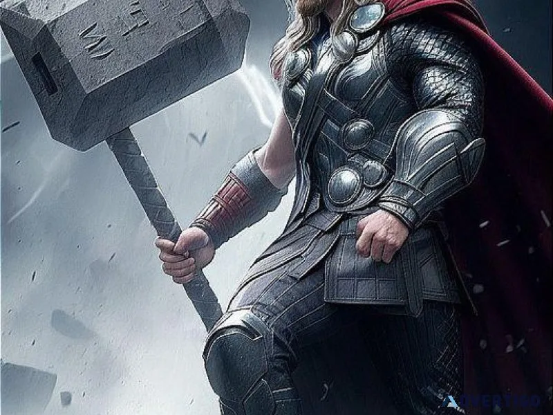 thor digital marvel comic art prints