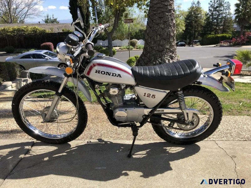 1972 Honda SL125 Motosport