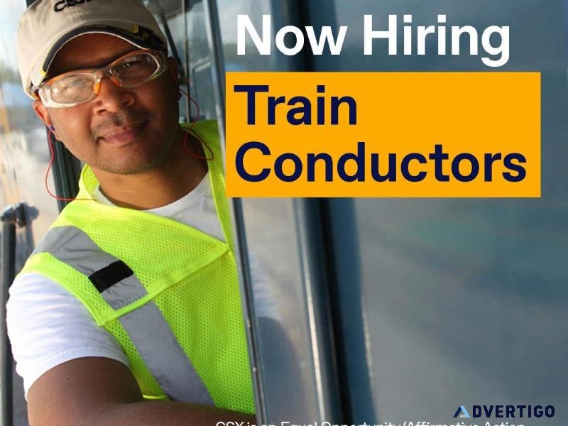 Freight Train Conductor.No experience.Paid training. gI68%