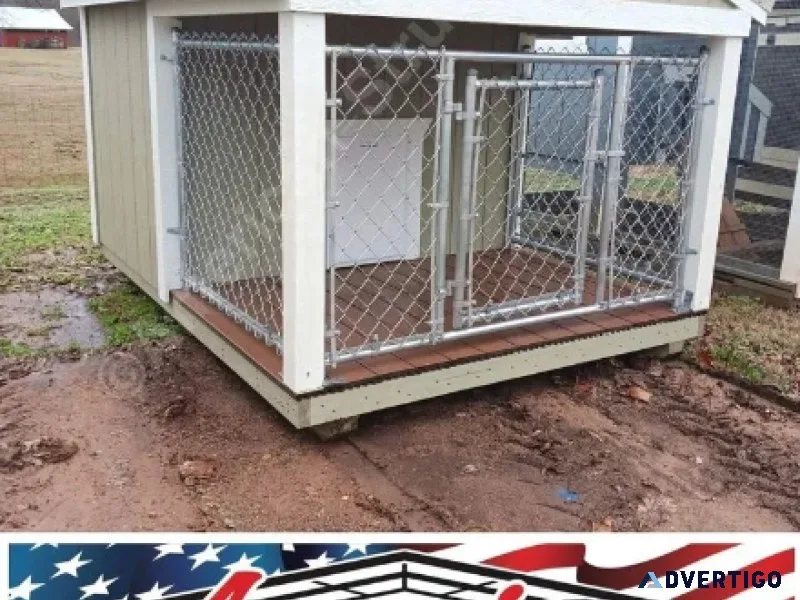 6X8 Low Profile Dog Kennel