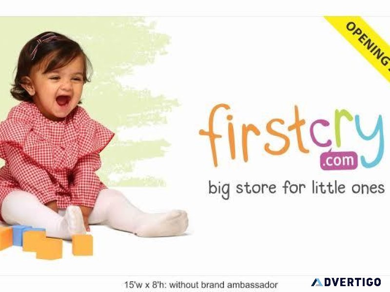 URGENT REQUIREMENTS FOR FIRSTCRY BRAND  TCV ADVERTISEMENT-