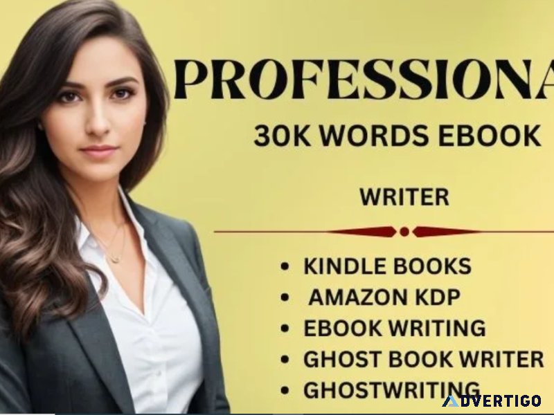 BOOK and EBOOK WRITER