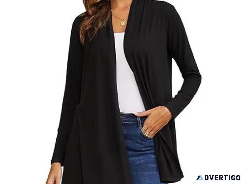 Women s Lightweight Long Sleeve Cardigan 11.33