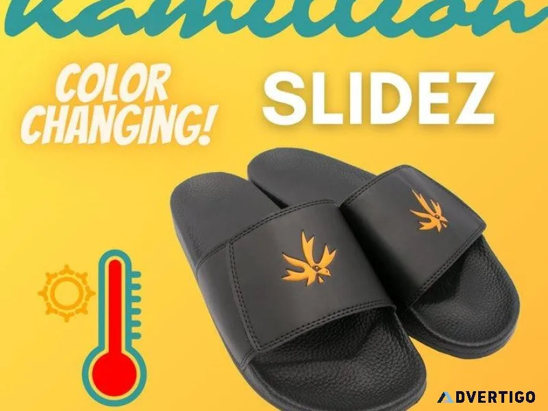 Stylish Color Changing Slide Flipflops  PieceMaker