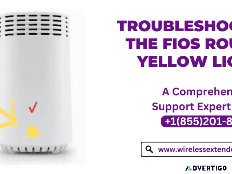 How to Fix Verizon Fios Router Yellow Light (2023)