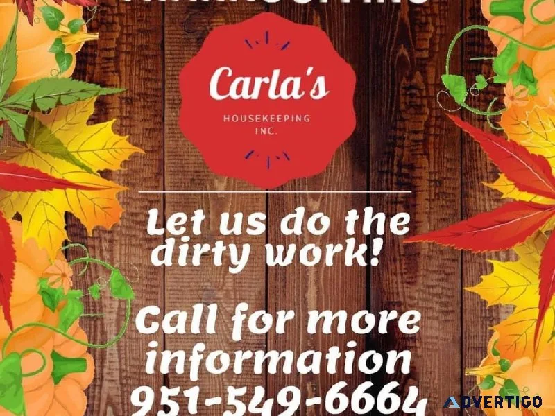 Carla&rsquos Housekeeping Inc 909-730-6664