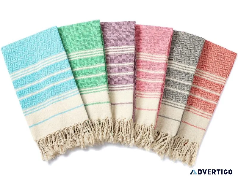 Turkish Towel Stripe Border Design