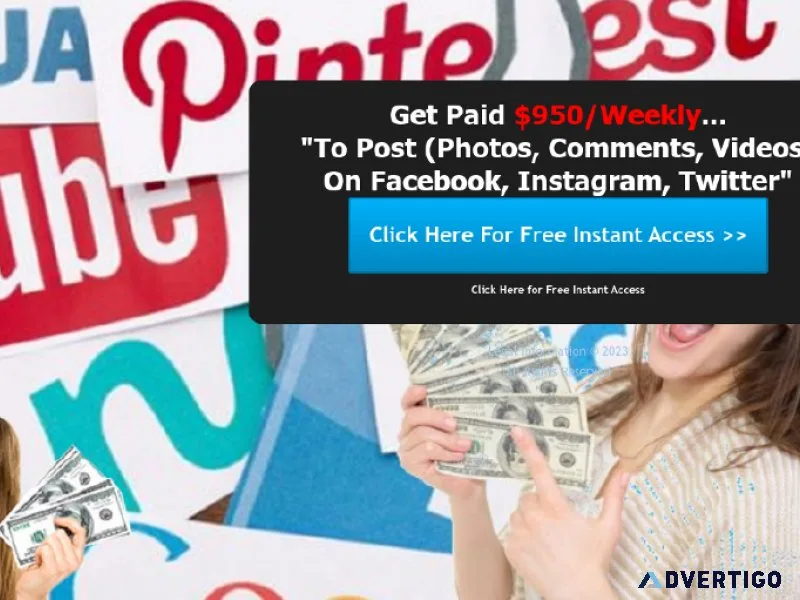 People Seeking Jobs Pays 150 Per Day  950 Weekly - Apply NOW