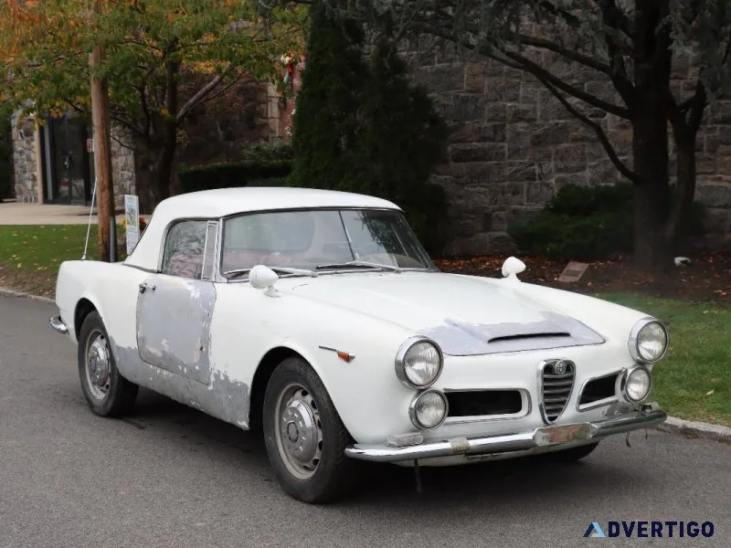 25001 1966 Alfa Romeo 2600 Spider