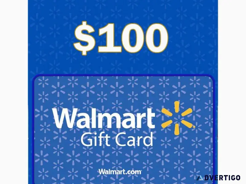 Walmart 100 Giveaway