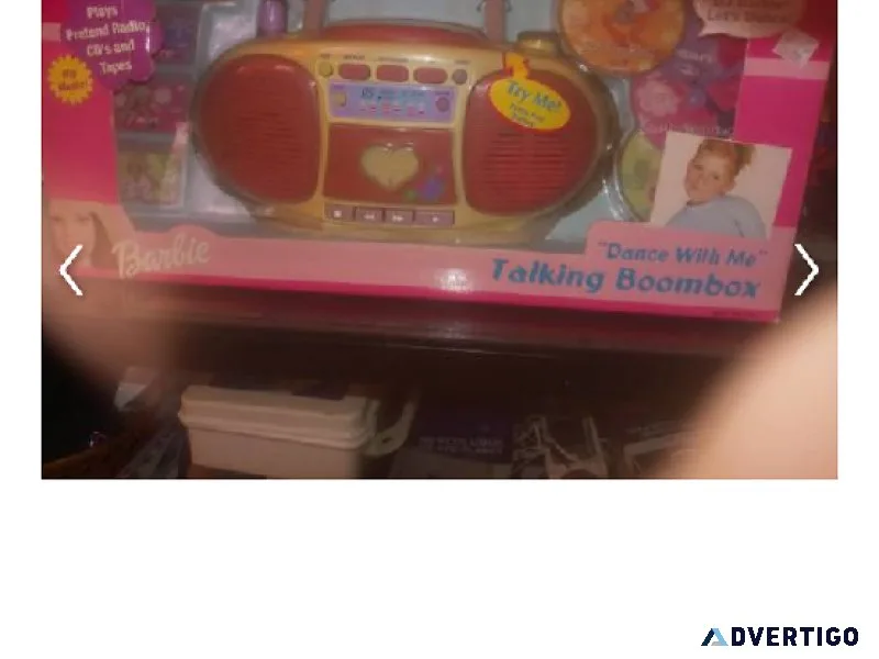 Barbie Talking Boombox
