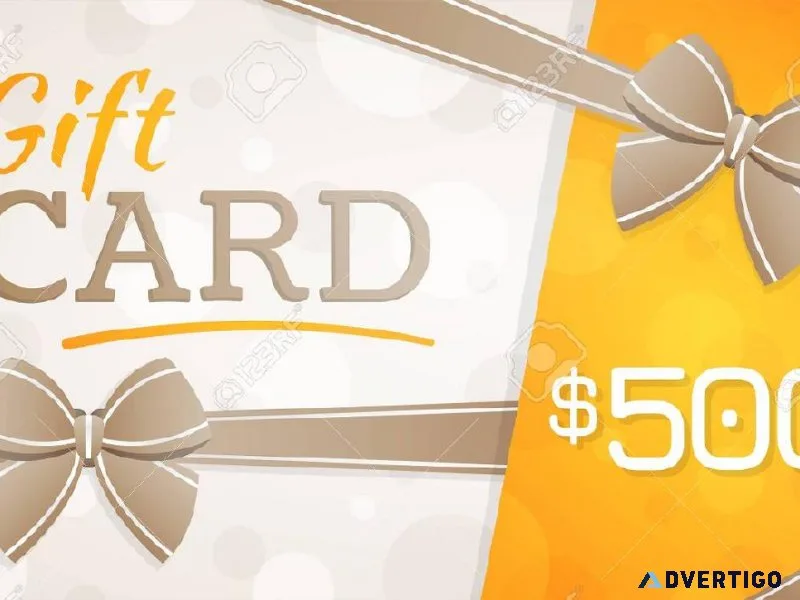 Your Chance to win 500 back to school GiftCard