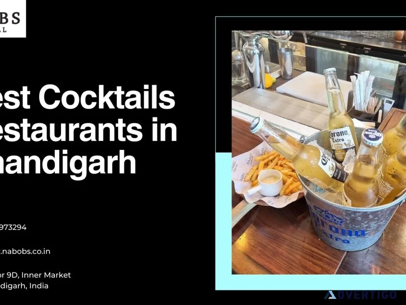 Best cocktails restaurant in chandigarh